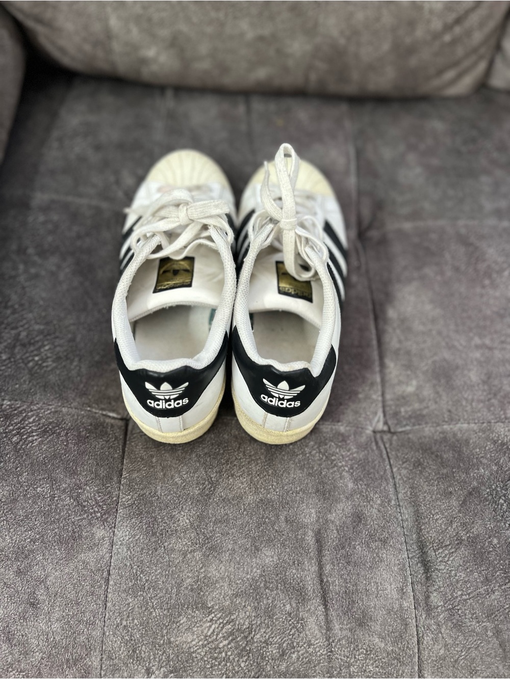adidas Kids Black & White Low-Top Sneakers